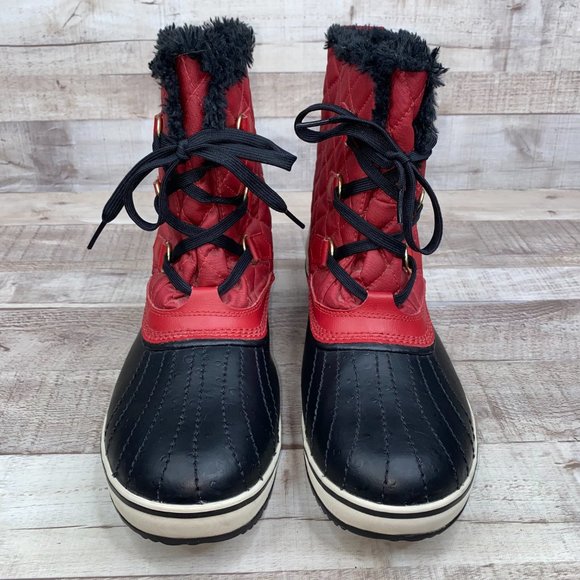 RARE: Sorel Tivoli IV Parc Lace Up Winter Boots Sz US 12 - Picture 2 of 10